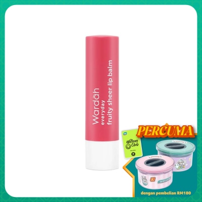 WARDAH Everyday Fruity Sheer Lip Balm Strawberry 4 g