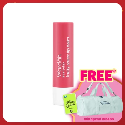 WARDAH Everyday Fruity Sheer Lip Balm Strawberry 4 g