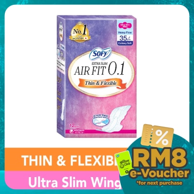 SOFY Air Fit 0.1 Night Ultra Slim Wing 35cm 12s