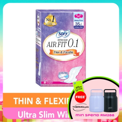 SOFY - Air Fit 0.1 Night Ultra Slim Wing 35cm 12s