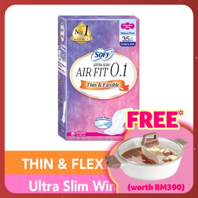 SOFY Air Fit 0.1 Night Ultra Slim Wing 35cm 12s