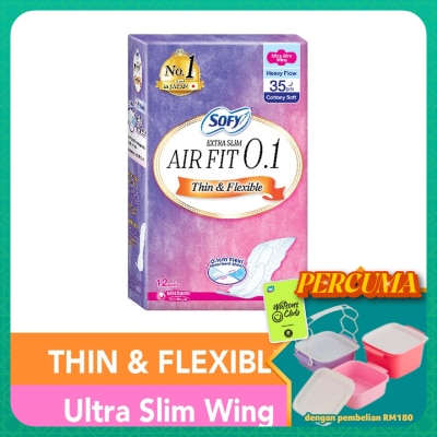 SOFY - Air Fit 0.1 Night Ultra Slim Wing 35cm 12s