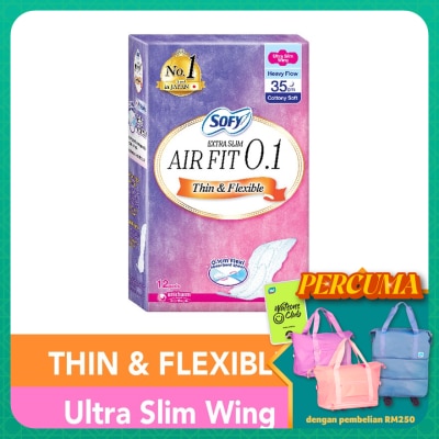 SOFY - Air Fit 0.1 Night Ultra Slim Wing 35cm 12s