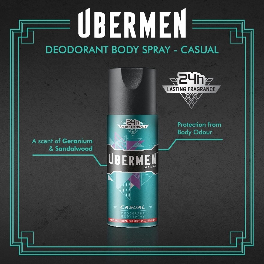 Deodarant Spray Style Casual 125ml