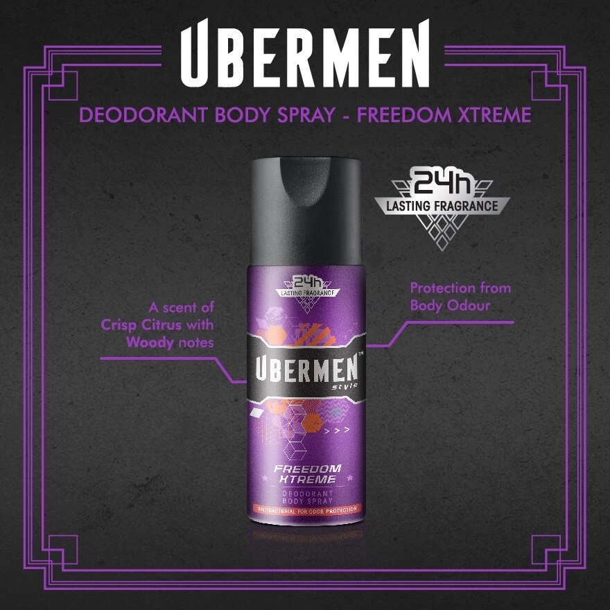 Deodarant Spy Style Freedom Xtreme 125ml