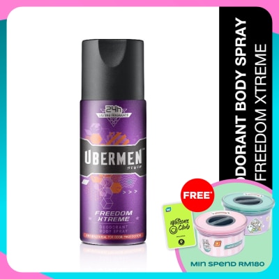 UBERMEN Deodarant Spy Style Freedom Xtreme 125ml