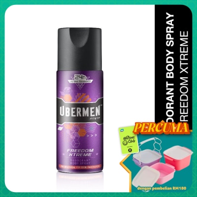UBERMEN - Deodarant Spy Style Freedom Xtreme 125ml