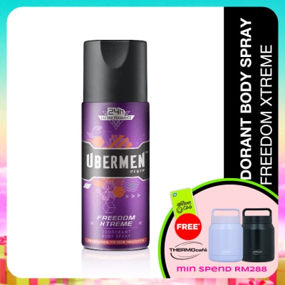 UBERMEN - Deodarant Spy Style Freedom Xtreme 125ml