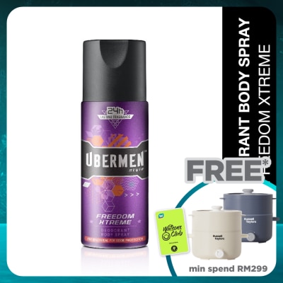 UBERMEN Deodarant Spy Style Freedom Xtreme 125ml