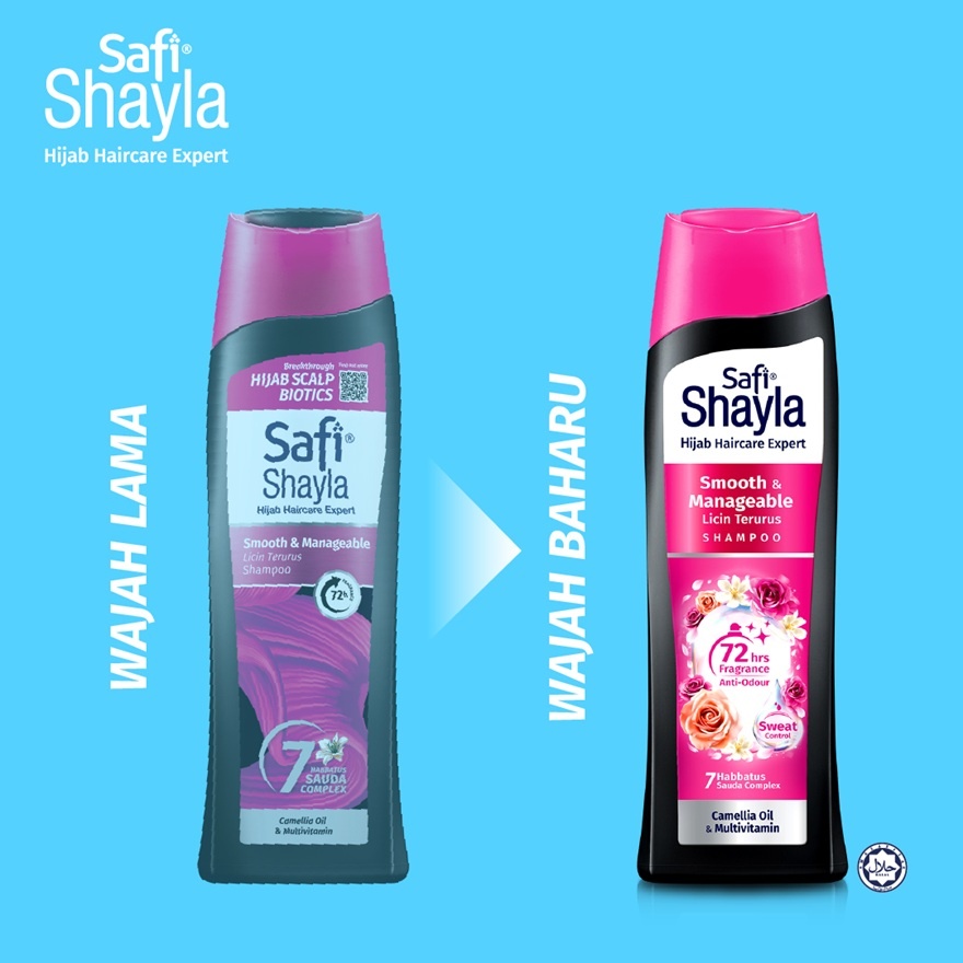 Shayla Shampu Licin Terurus 300ml image