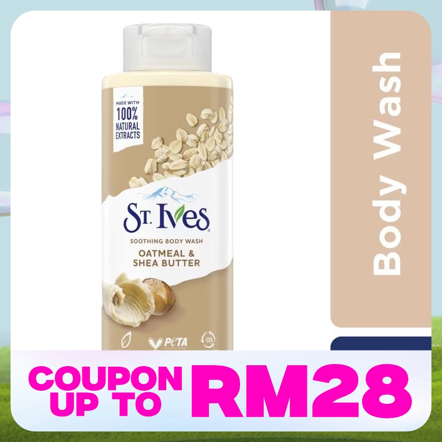 Soothing Oatmeal & Shea Butter Body Wash 450ml