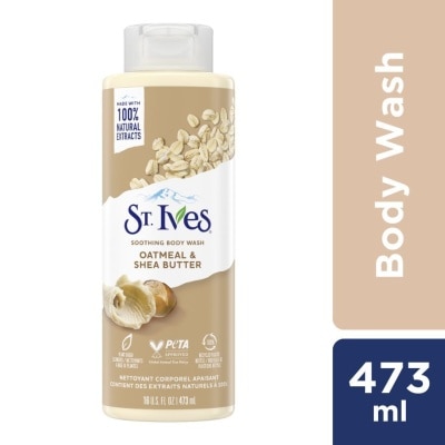 ST IVES Soothing Oatmeal & Shea Butter Body Wash 473ml