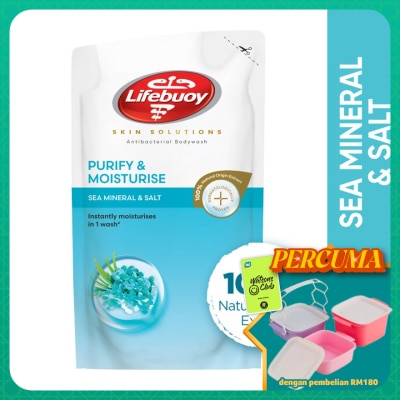 LIFEBUOY - Bodywash Sea Salt Refill 700ml