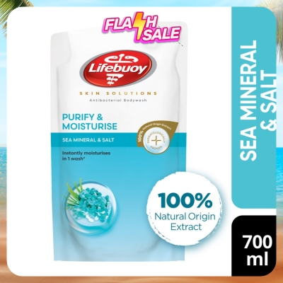 LIFEBUOY - Bodywash Sea Salt Refill 700ml