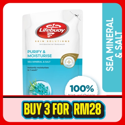 LIFEBUOY - Bodywash Sea Salt Refill 700ml