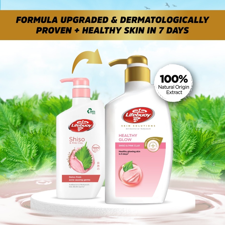  Bodywash Pink Clay Bottle 900ml