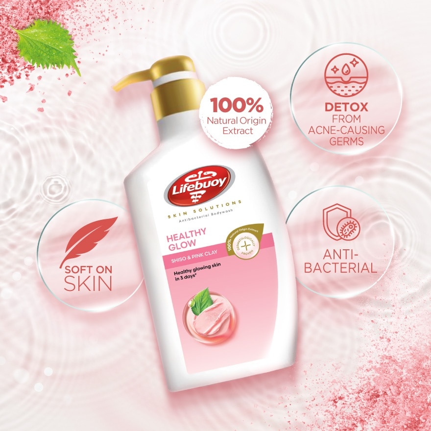  Bodywash Pink Clay Bottle 900ml