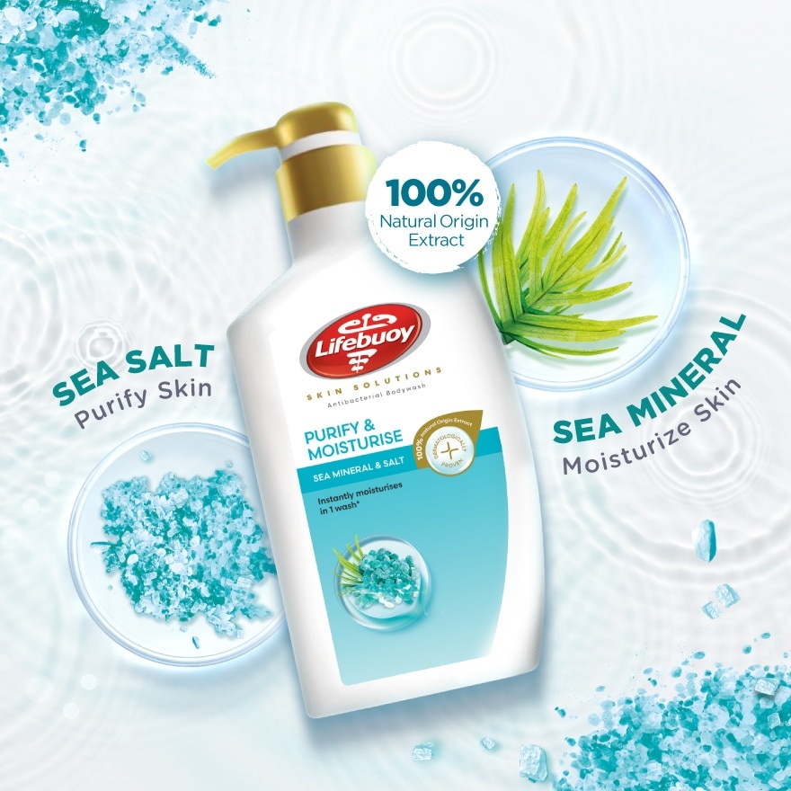  Bodywash Sea Salt Bottle 900ml
