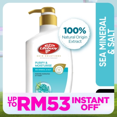 LIFEBUOY  Bodywash Sea Salt Bottle 900ml