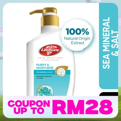 LIFEBUOY  Bodywash Sea Salt Bottle 900ml