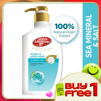 LIFEBUOY -  Bodywash Sea Salt Bottle 900ml