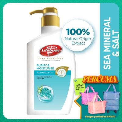 LIFEBUOY -  Bodywash Sea Salt Bottle 900ml