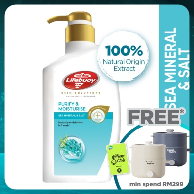 LIFEBUOY  Bodywash Sea Salt Bottle 900ml