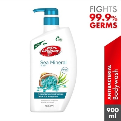 LIFEBUOY Bodywash Sea Salt Bottle 900ml