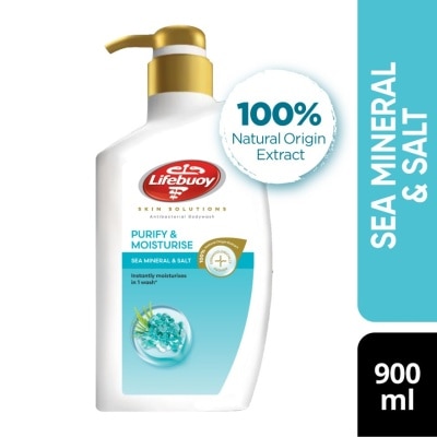 LIFEBUOY  Bodywash Sea Salt Bottle 900ml