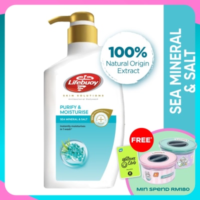 LIFEBUOY  Bodywash Sea Salt Bottle 900ml