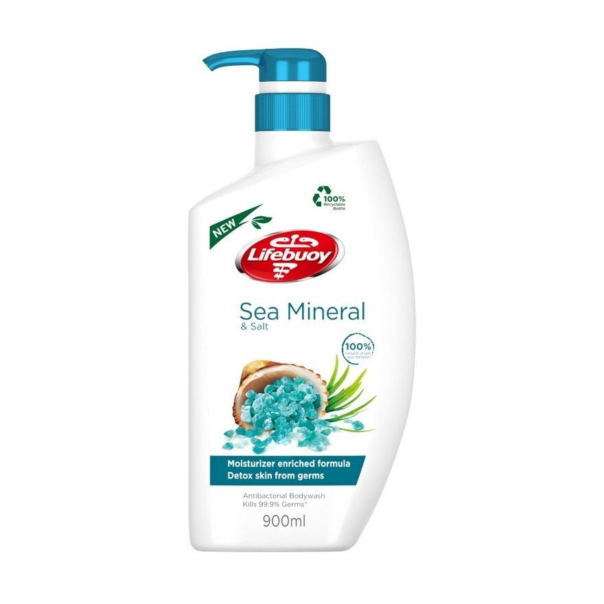 Bodywash Sea Salt Bottle 900ml