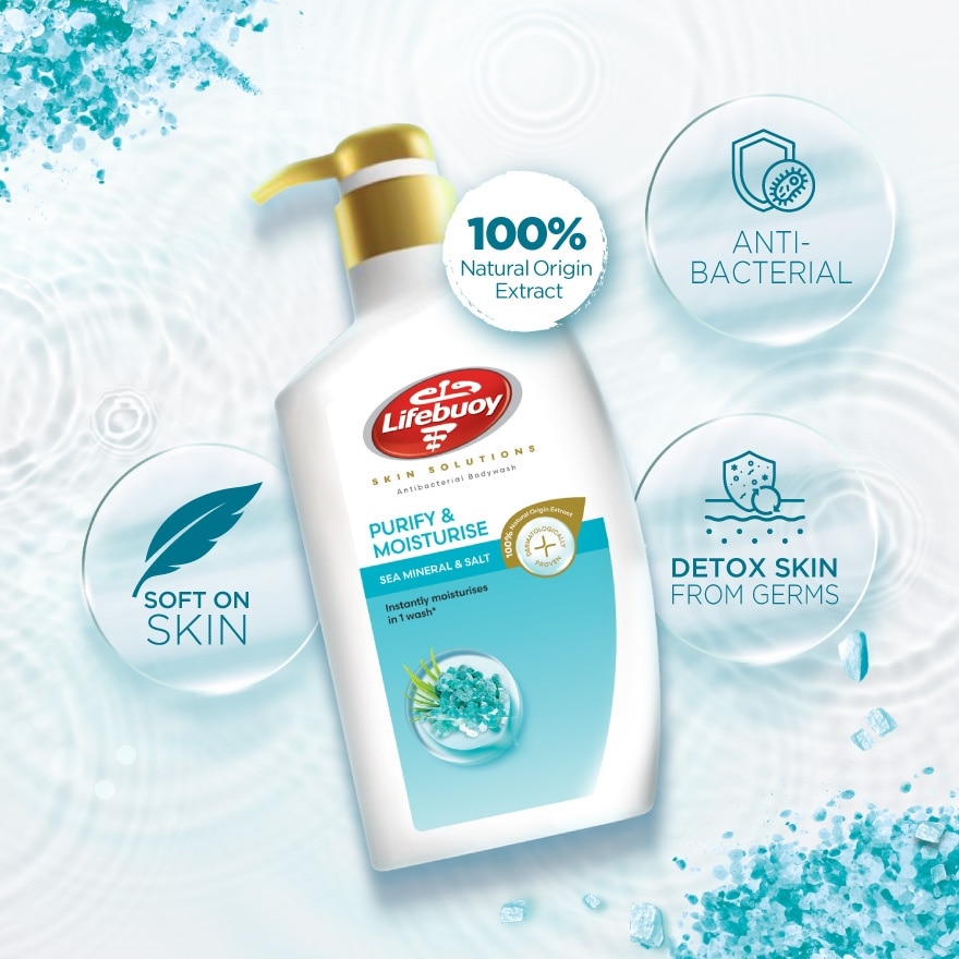  Bodywash Sea Salt Bottle 900ml