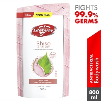 LIFEBUOY Bodywash Pink Clay Refill 800ml