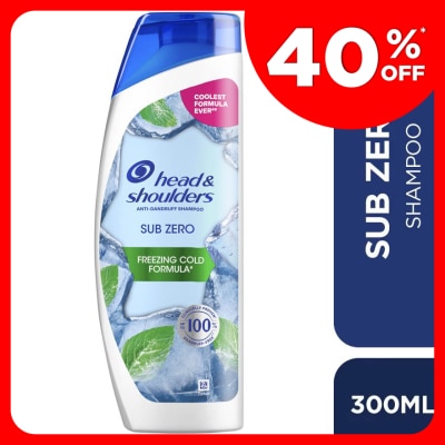 HEAD&SHOULDERS Sub Zero Sensation Shampoo 300ml