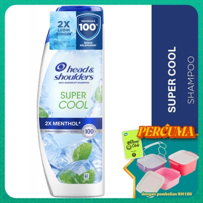 HEAD&SHOULDERS - Super Cool Shampoo 300ml