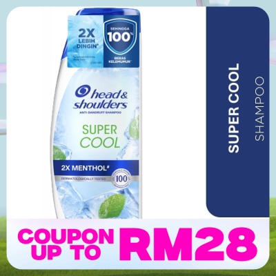 HEAD&SHOULDERS Super Cool Shampoo 300ml