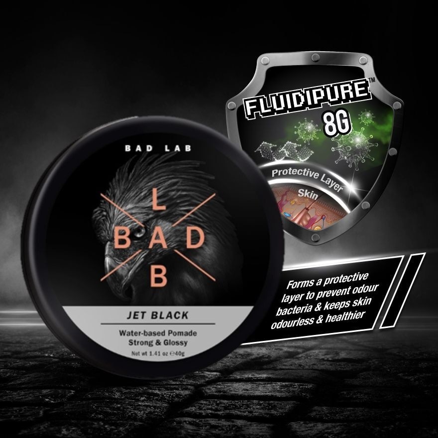 Jet Black Water-based Pomade 40g