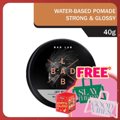 BAD LAB Jet Black Water-based Pomade 40g