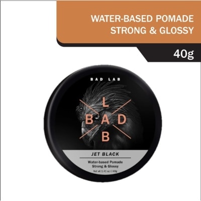 BAD LAB Jet Black Water-based Pomade 40g