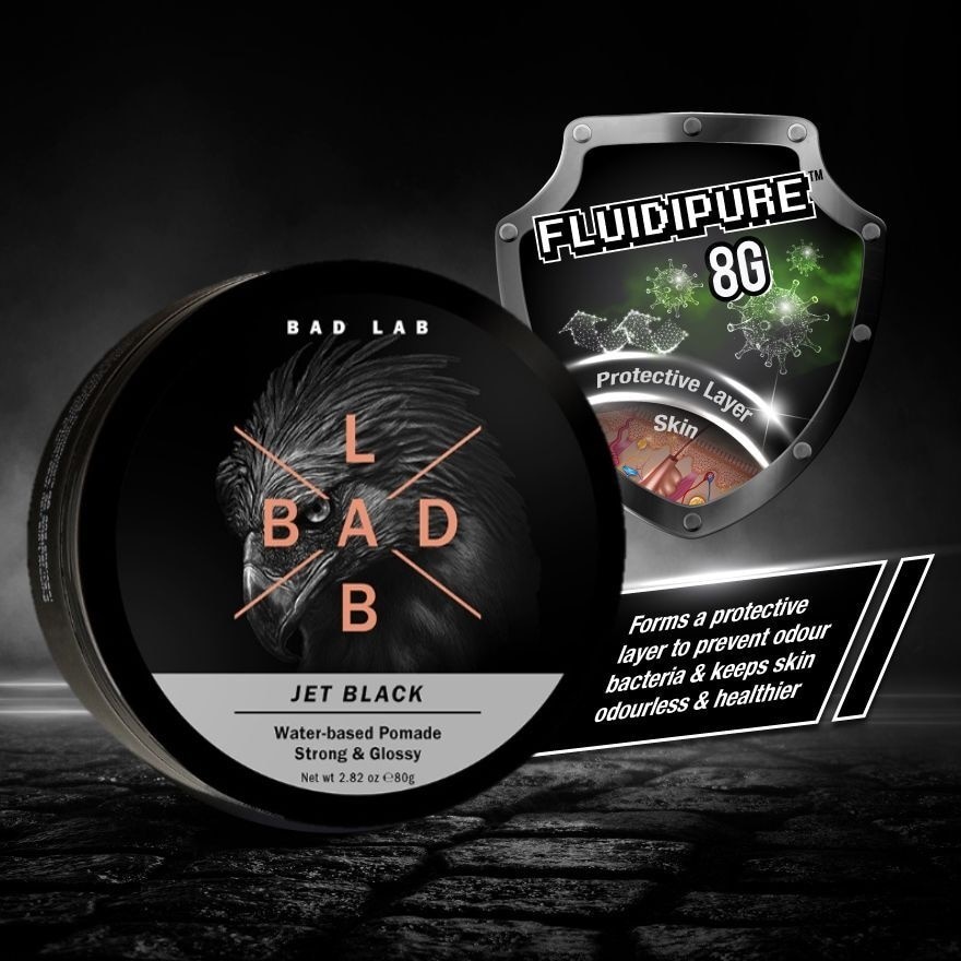 Jet Black Water-based Pomade 80g