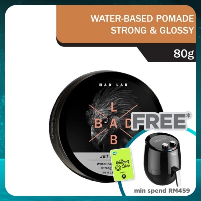 BAD LAB Jet Black Water-based Pomade 80g