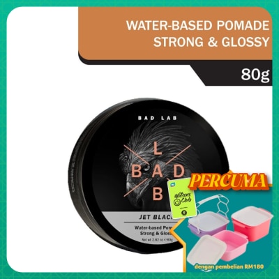 BAD LAB - Jet Black Water-based Pomade 80g