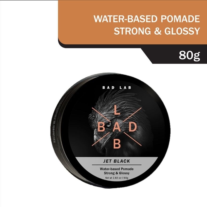 Jet Black Water-based Pomade 80g