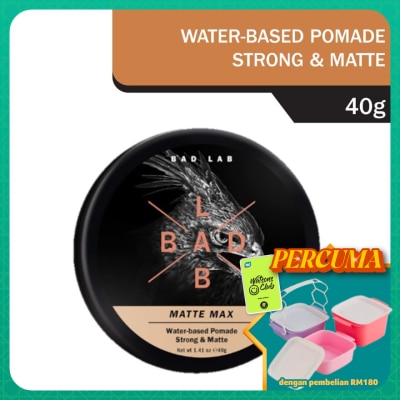 BAD LAB - Matte Max Water-based Pomade 40g