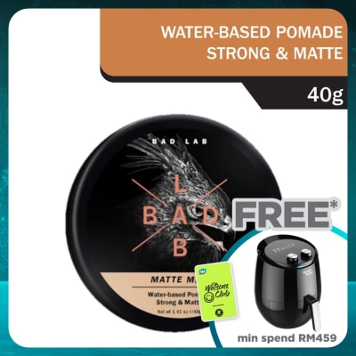 BAD LAB Matte Max Water-based Pomade 40g