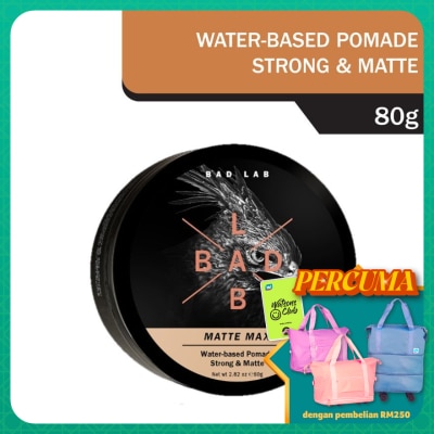BAD LAB Matte Max Water-based Pomade 80g