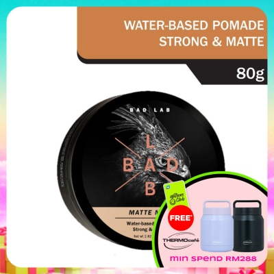 BAD LAB - Matte Max Water-based Pomade 80g