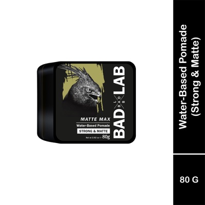 BAD LAB WATER BASED POMADE STRONG & MATTE 80G (MATTE MAX) image