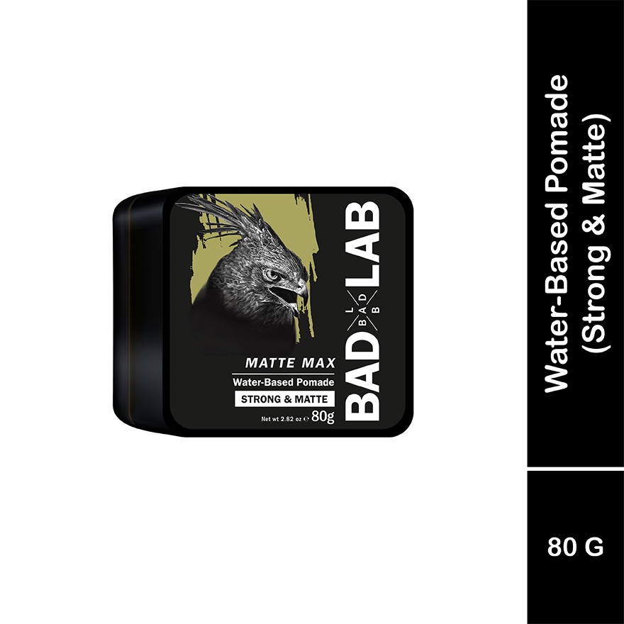 WATER BASED POMADE STRONG & MATTE 80G (MATTE MAX) image