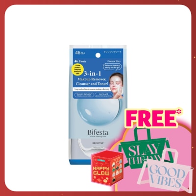 BIFESTA Brightup Cleansing Sheet For Combination Skin 46s